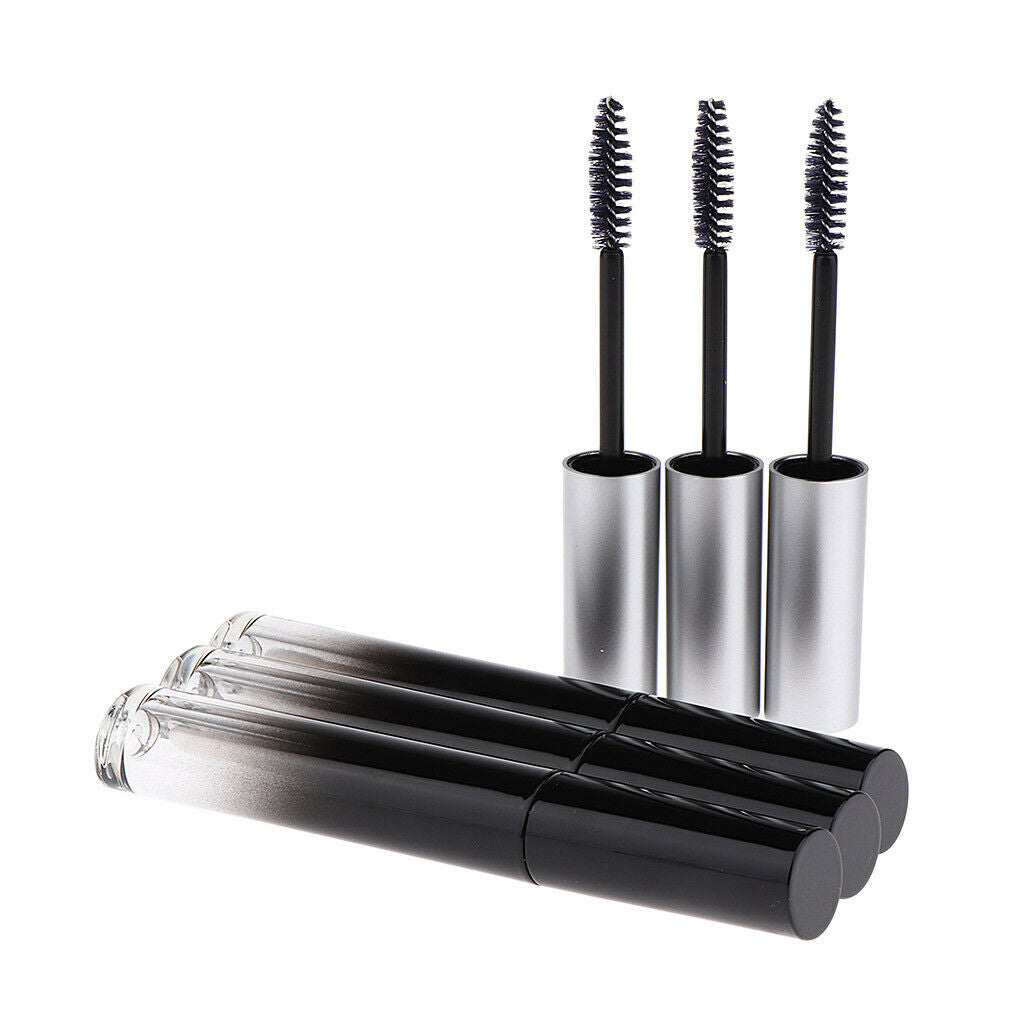 6x 10ml/5ml Empty Lip Gloss Eyelash Mascara Tubes Vials Bottles Container