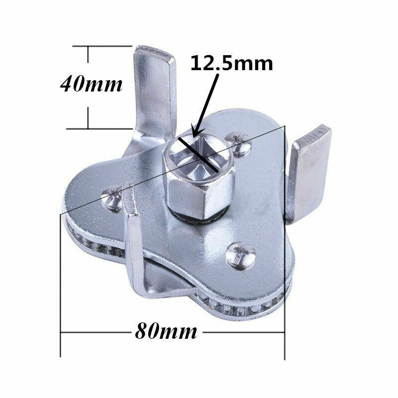Universal Car 3 Jaws Two Ways 55-108mm Oil Filter Wrench Removal Tool Adjustable