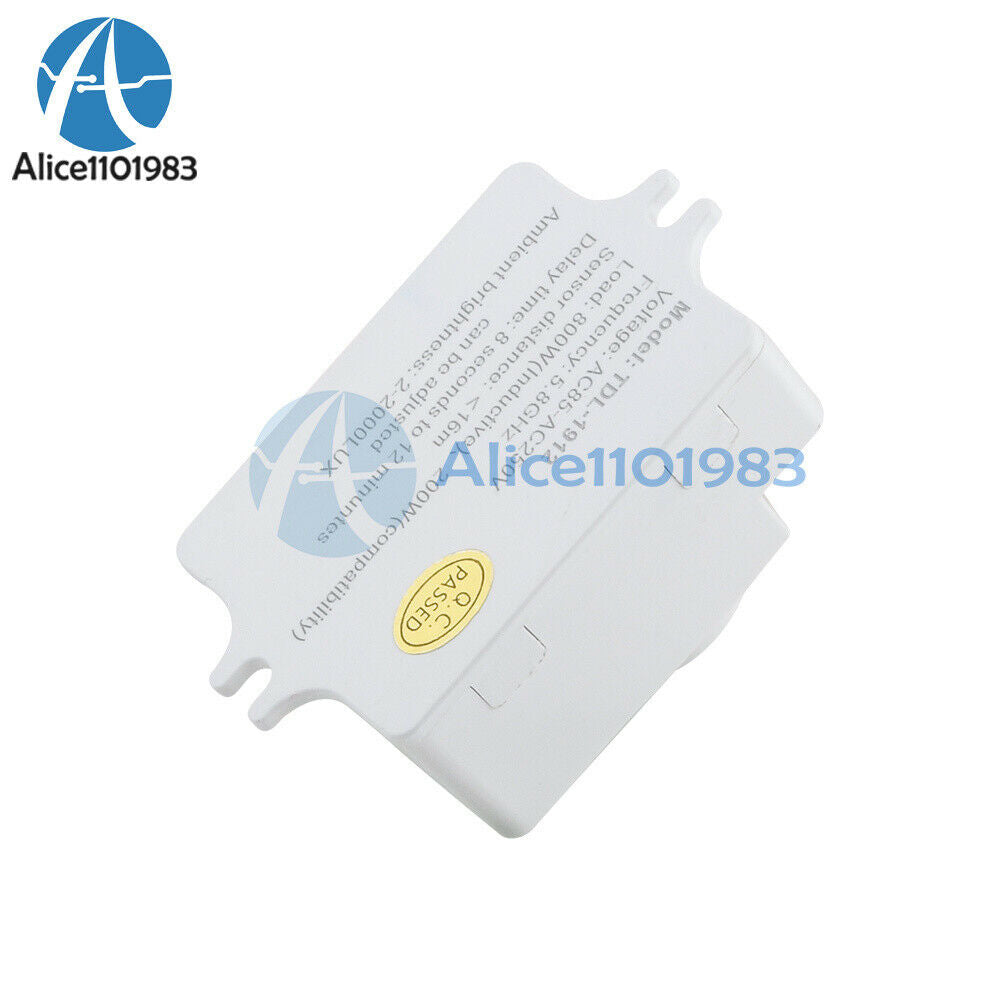 220V 5.8GHz Microwave Movement Motion Detector Sensor Switch For Light Hottest C