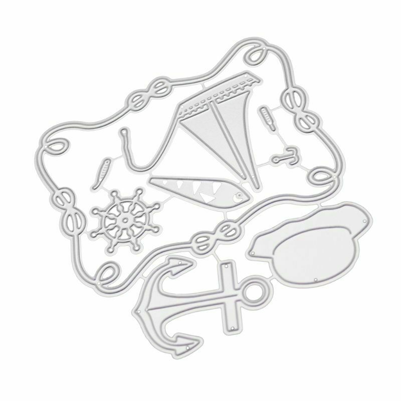 Sea Metal Cutting Dies Stencil DIY Scrapbooking Album Embossing Paper Card Craft