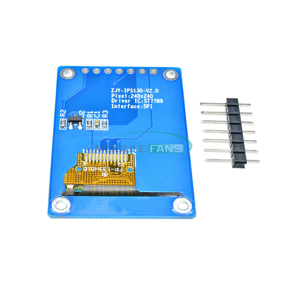 5PCS 1.3'' Inch IPS SPI Full Color 240x240 LCD Display 3.3V ST7789 for Arduino