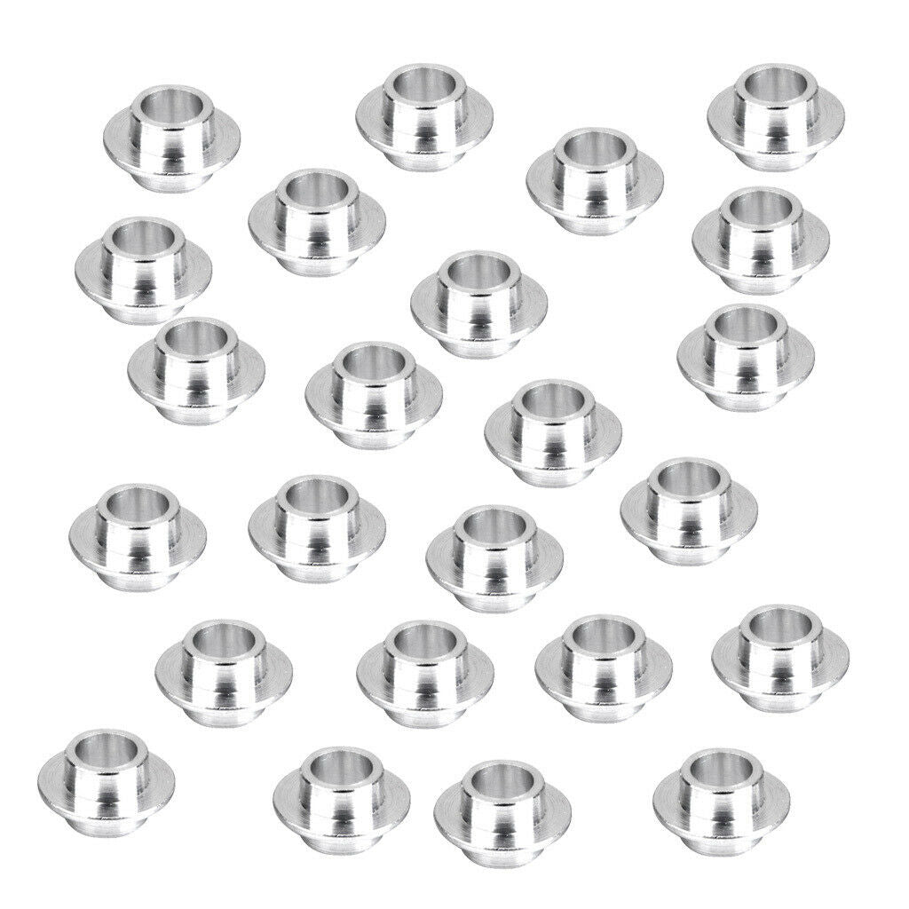 24 pieces skateboard spacers light metal bearings replacement roller skate