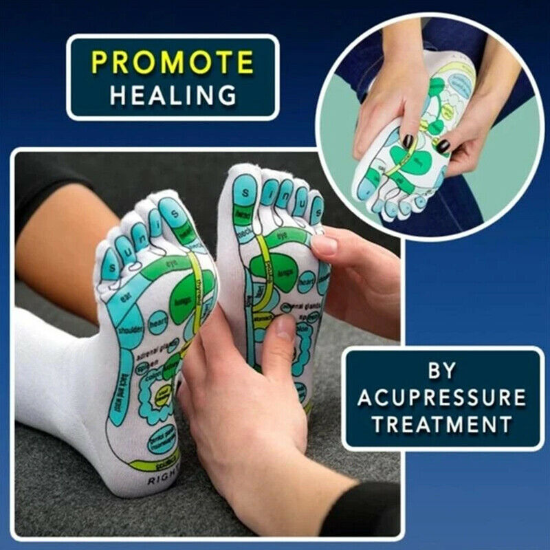 Relieve fatigue and physiotherapy massage acupuncture socks foot massage socks