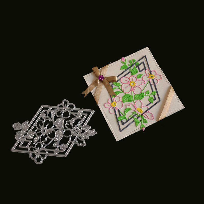 Flower Cutting Dies Stencil DIY Scrapbooking Photo Album Card Embossing Crafts