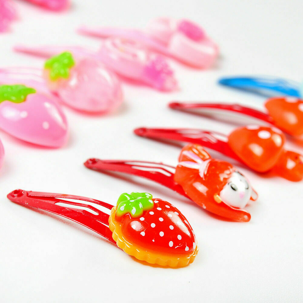 Wholesale 20pcs/Set Mixed Cartoon Baby Kids Girls HairPin Hair Clip Accessoriess