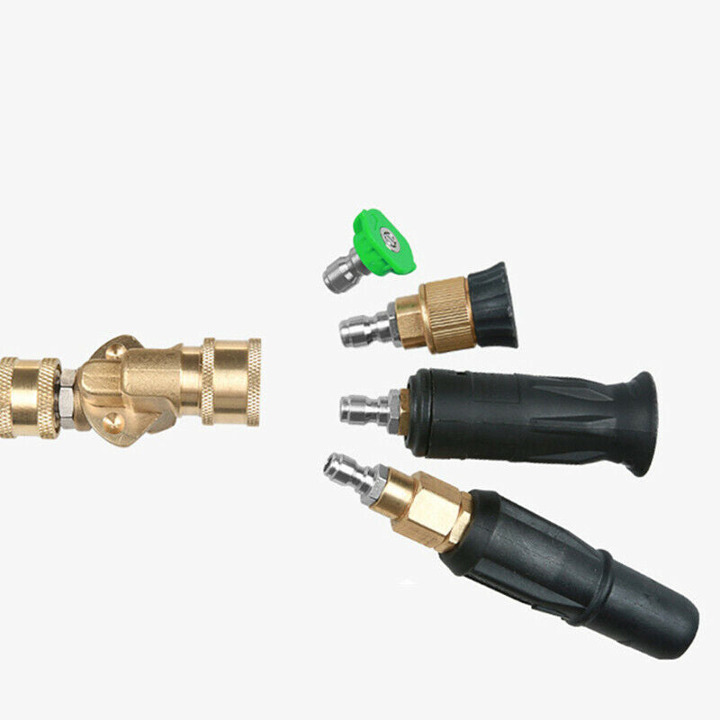 180Â° Five Speed Quick Rotation Angle Joint Coupler Cleaning Machine Accessories