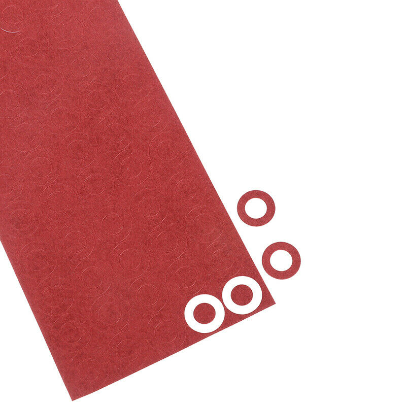 100x Insulation Gasket Barley Paper Glue Fish Electrode Insulated Pads For 1 WF