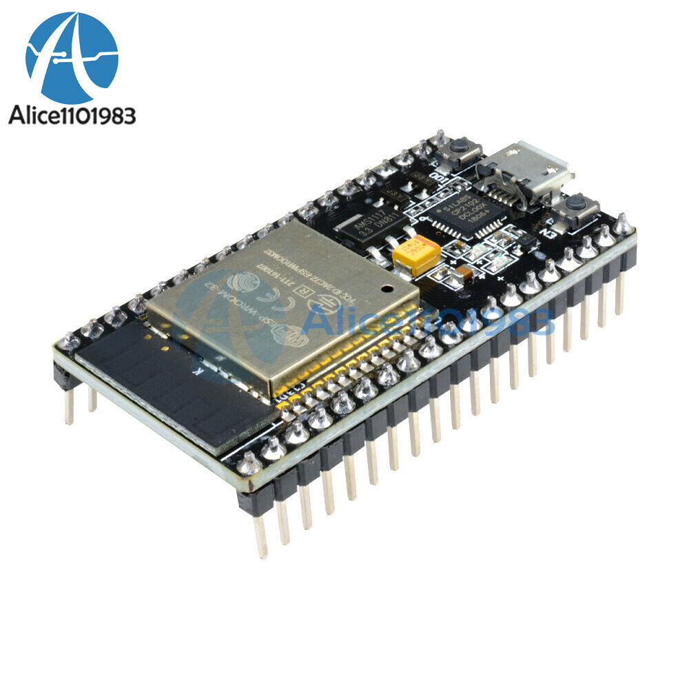 2PCS ESP32 ESP32S CP2102 Development 2.4GHz Dual-Mode WiFi & Bluetooth Antenna