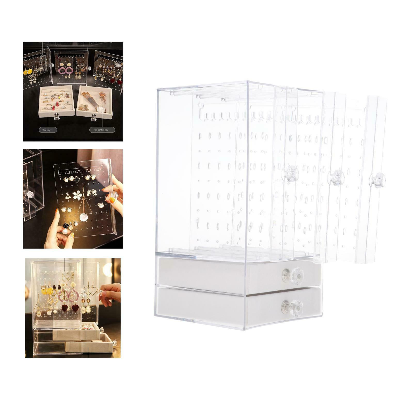 Fashion Jewelry Necklace Earrings Hanging Display Stand Holder Storage New