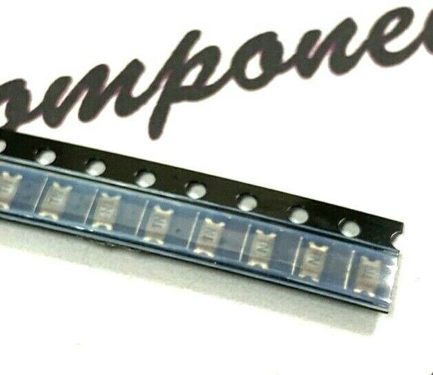 50pcs - LITTELFUSE / LF 2A 63V 1206 SLO-BLO SMF FUSE 0430002.WR