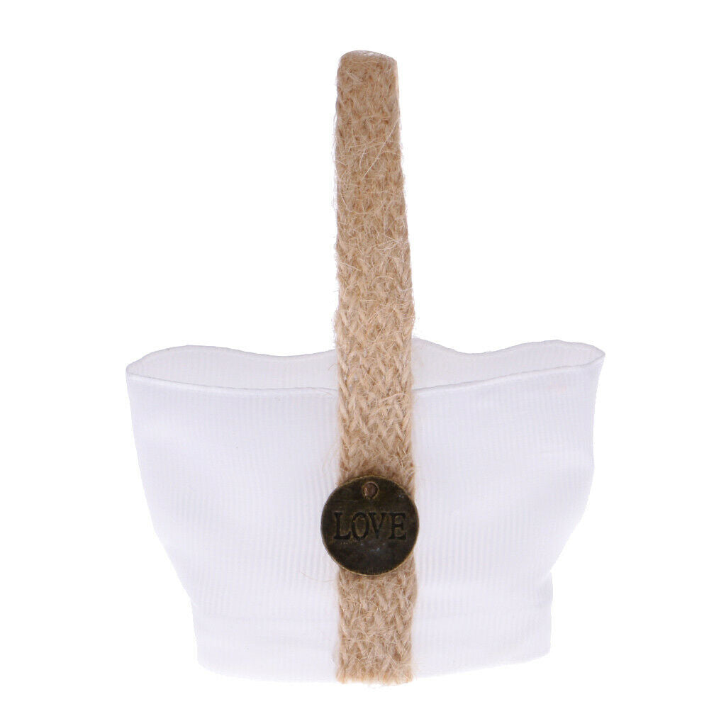 12pcs Fashion Love Decor Small Sweets Candy Bags with Handle Wedding Favor