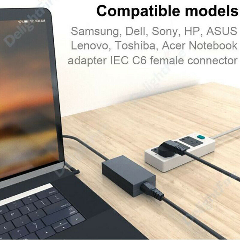 1Pc 1.8m Main Computer Power Cord Three-Plug High-Quality Monitor Power C.l8