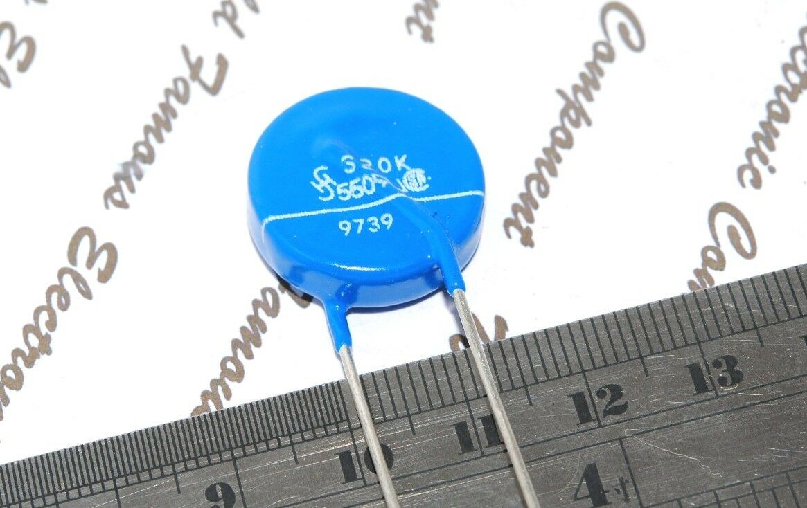 10pcs - SIEMENS (EPCOS) S20K550 550Vac metal oxide varistor