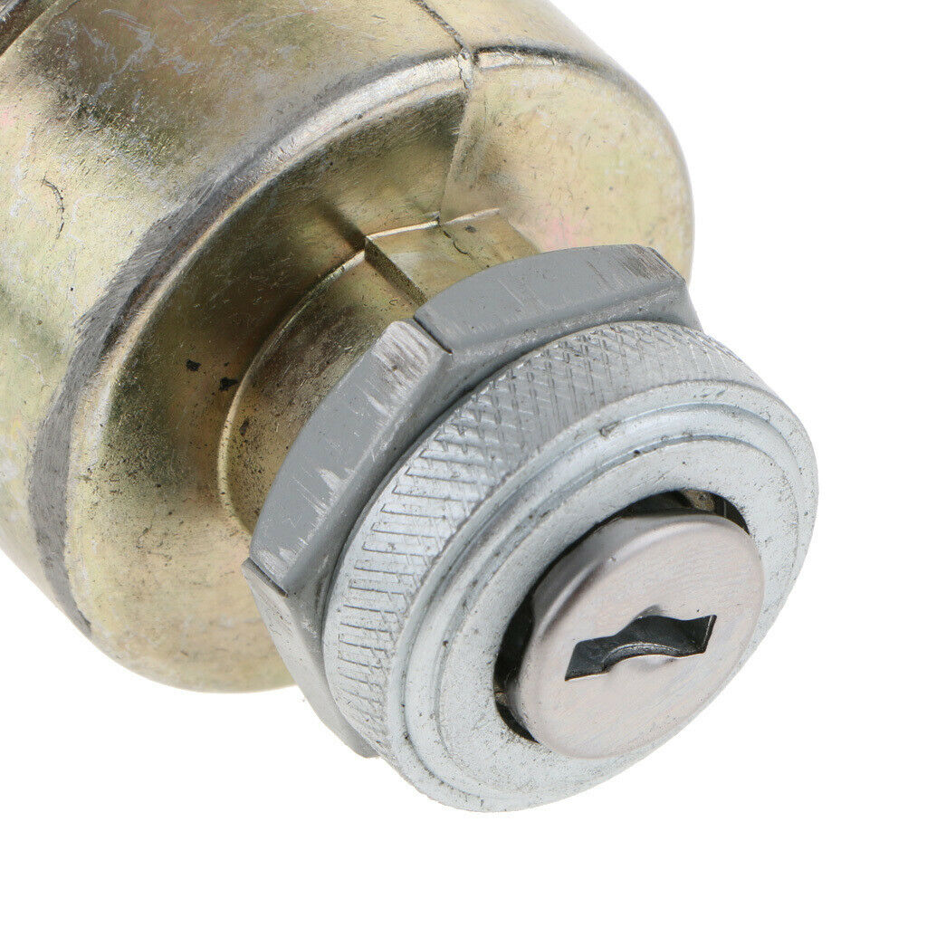 Universal Car Ignition Key Starter Switch Lock Cylinder 2 Position W/ 2 Key