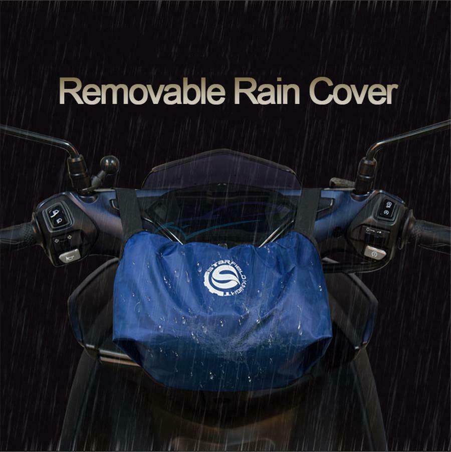 1PCS 23 x 15 x 14CM Motorcycle Handlebar Fuel Tank Bag Windshield Bag Universal