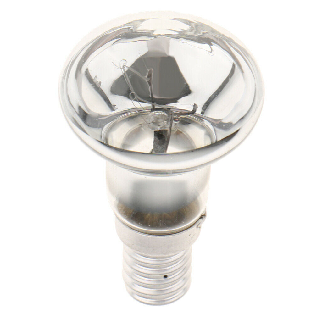 8Pcs R39 Clear Reflector Tungsten Filament Spotlight Bulb   Lamp SES E14 30W