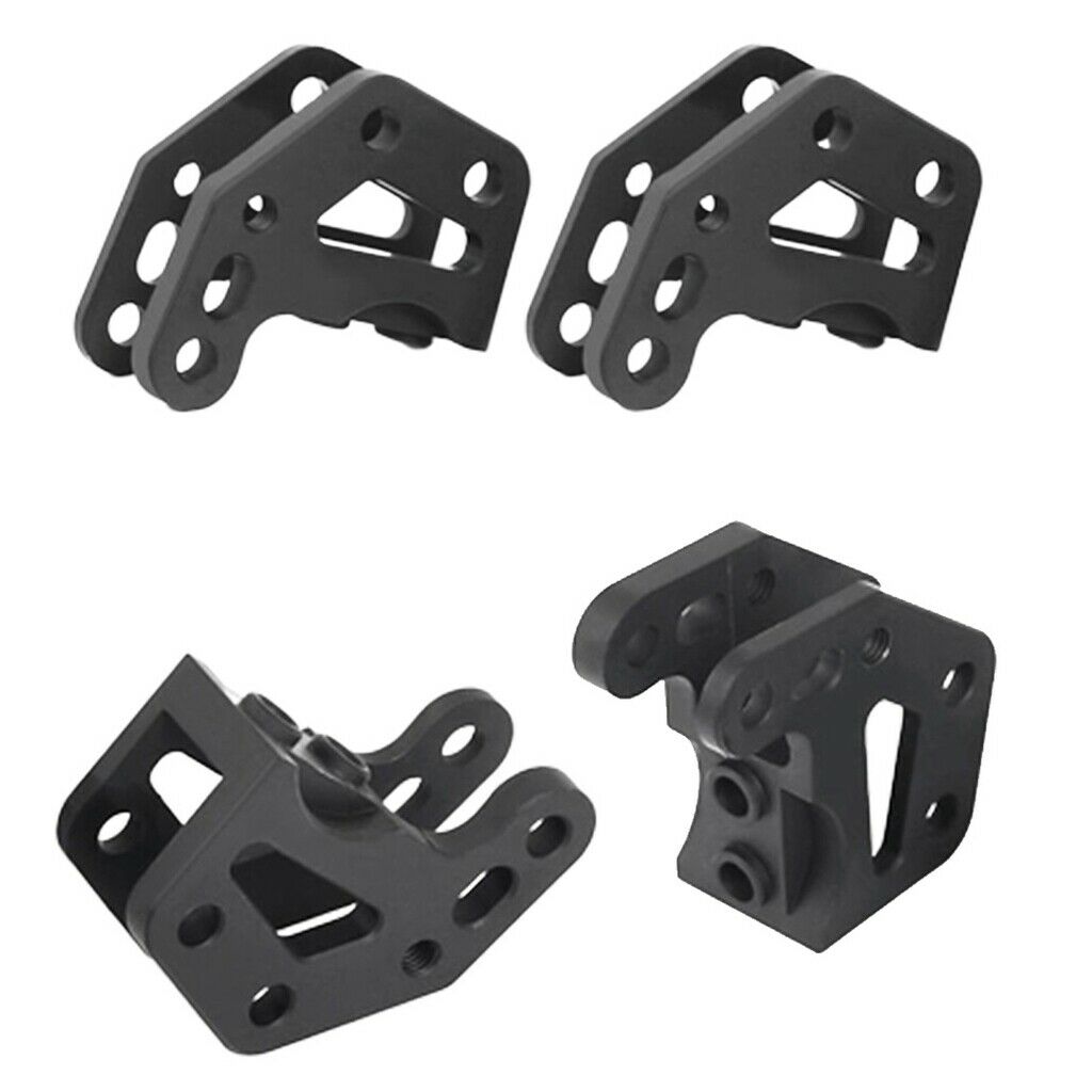 4 Pieces RC Car Shock Absorber Drawbar Seat for Axial RC Car