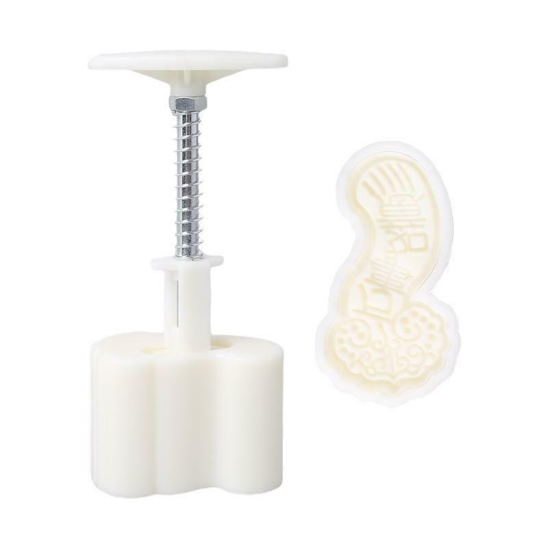 Baking Decorating Mooncake Mould Hand-Pressure Traditional Chinese Style Pattern