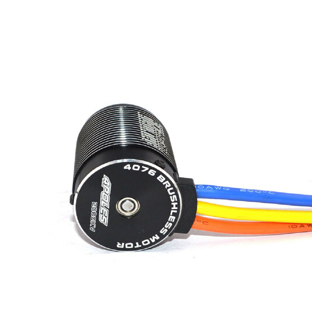 1: 8 Scale RC Car Trucks Hobby Class 4076 2000KV Sensorless Motor