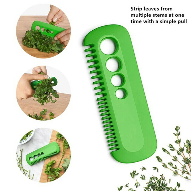 Kitchen Vegetable Leaf Peeler Multi-Function Slicer Gadget Leaf Remover T.l8