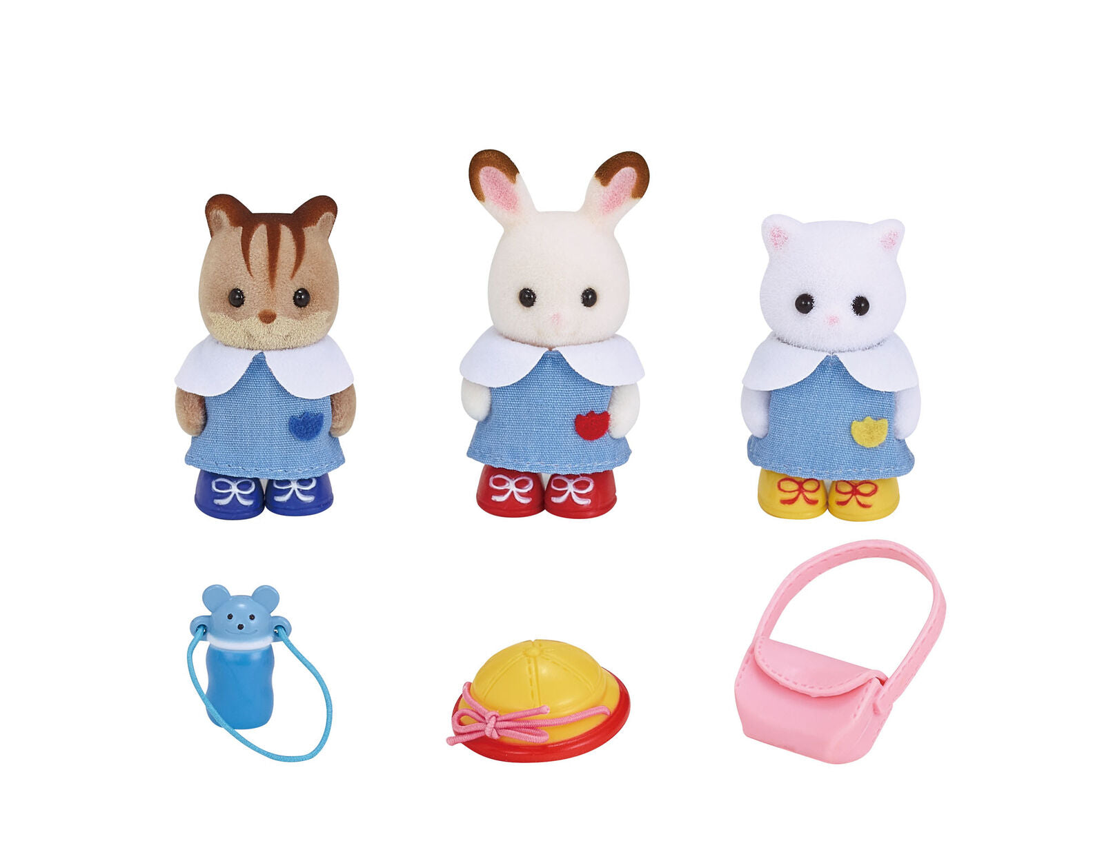 New! 5262 Sylvanian Families Nursery Friends inc 3 Figures & Accessories Age 3+