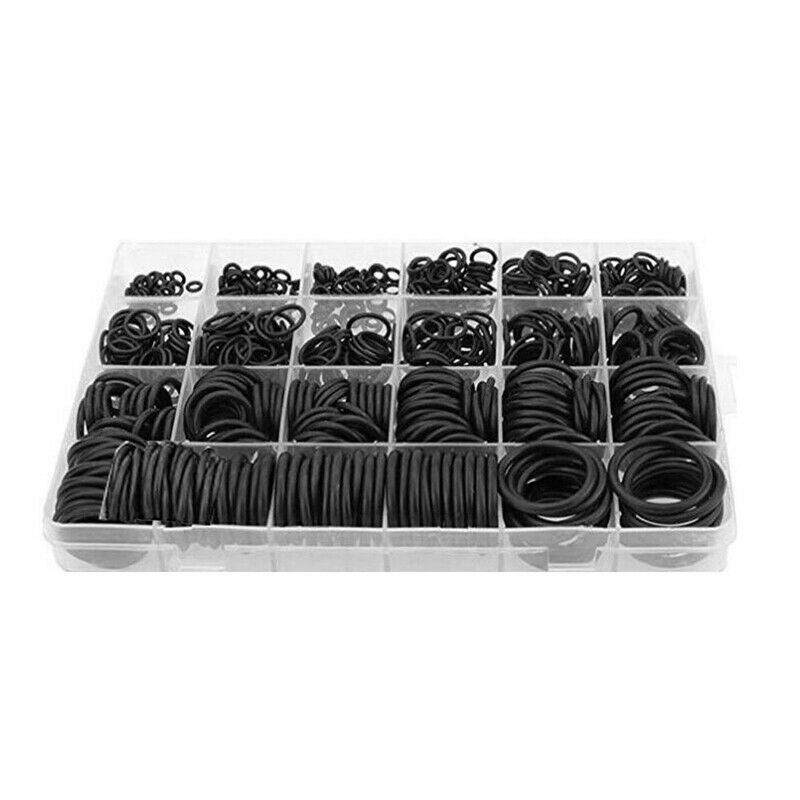 740Pcs Rubber O- Kit 24 Sizes Seals for Garages, Ordinary Plumbers Y9L7