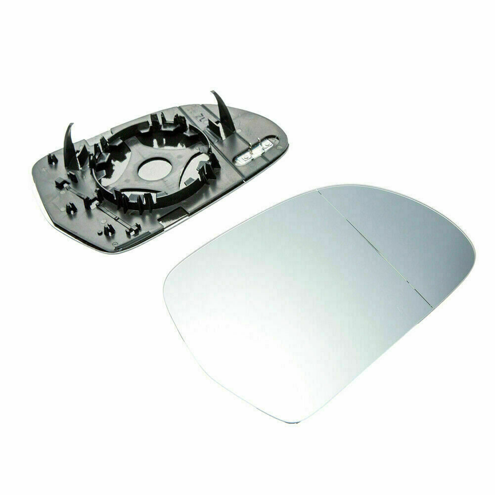 Pair Heated Door Side Mirror Glass and Backing Plate Fits AUDI A4 S4 A5 S5 10-16