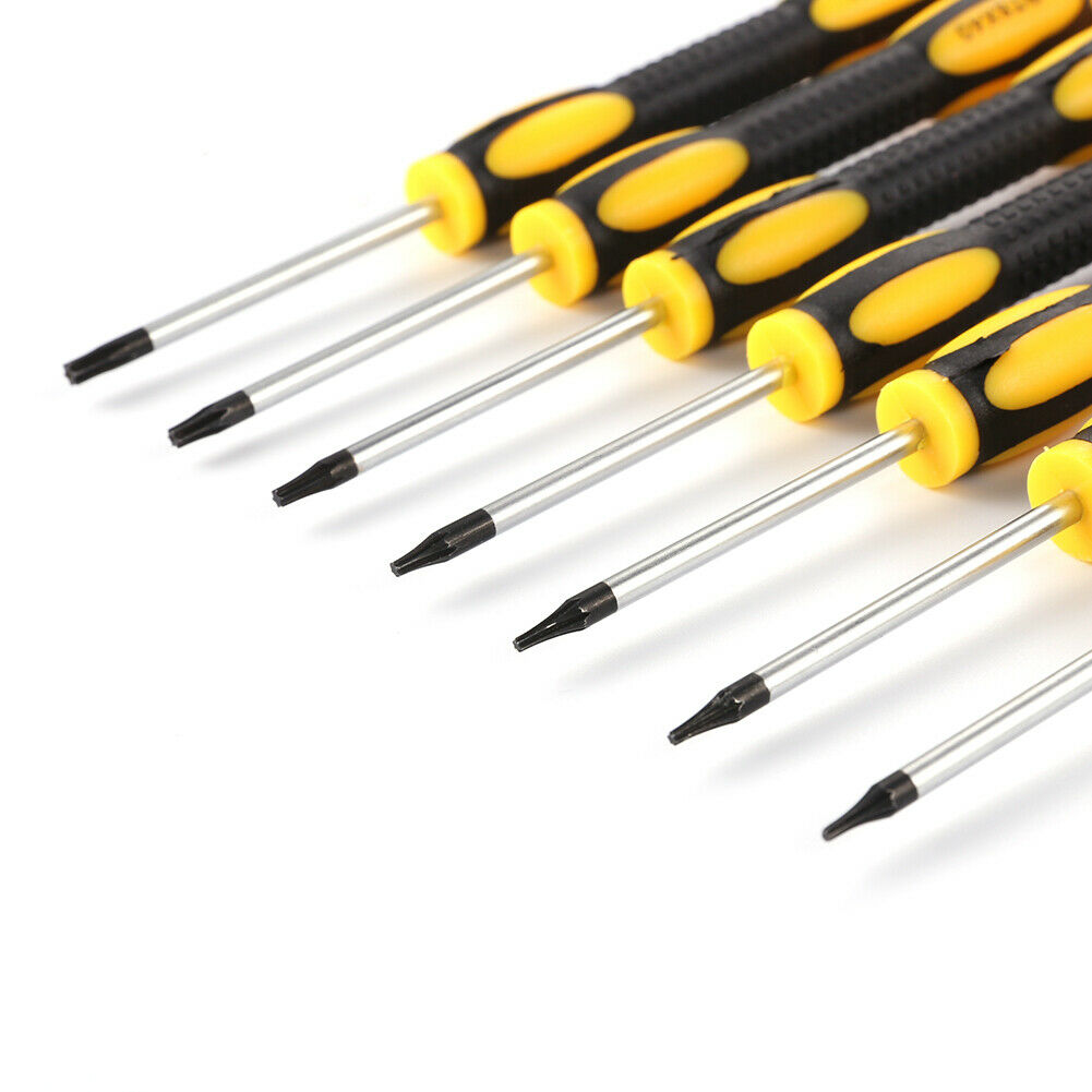 T3 T4 T5 T6 T7 T8H T10H 8 in 1 Screwdrivers Pry Bar Set for Switch Xbox360 @