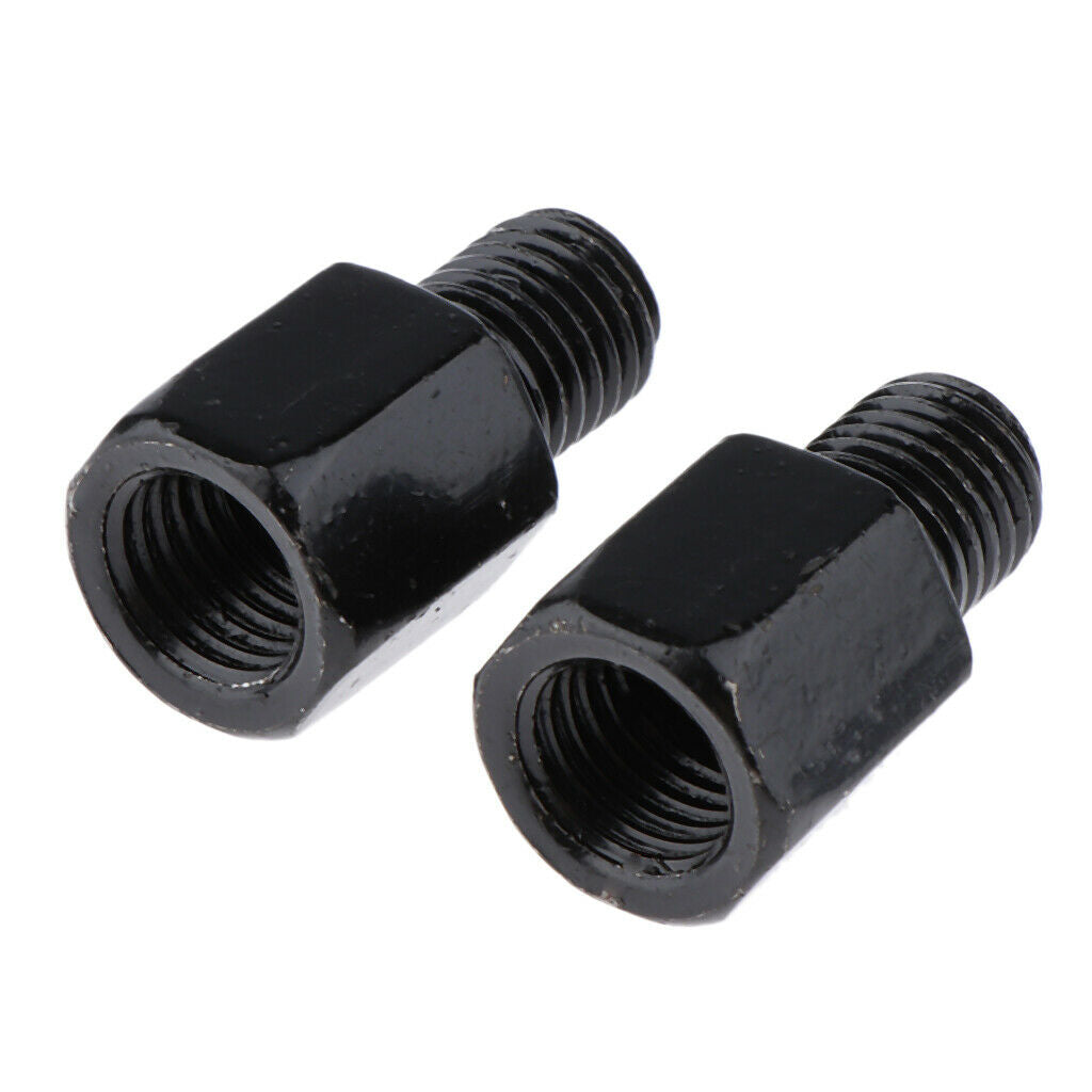 2Pcs motorcycle mirror thread adapter M10 to M10 for motorcycle