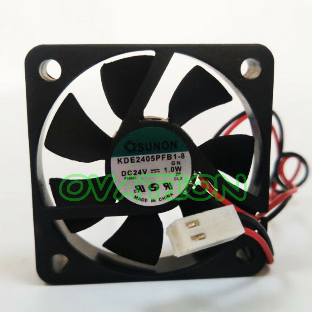 For SUNON KDE2405PFB1-8 Fan DC24V 1.0W 50*50*10mm 2pin