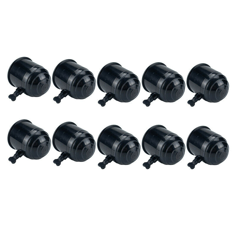 10PCS 50mm Tow Ball Bar Cap Covers Towing Car Van Trailer Towball Protection Set