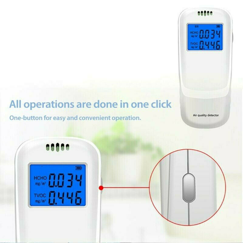 Co2 Air Quality Tester Multi-Function Measuring Instrument Formaldehyde Detector