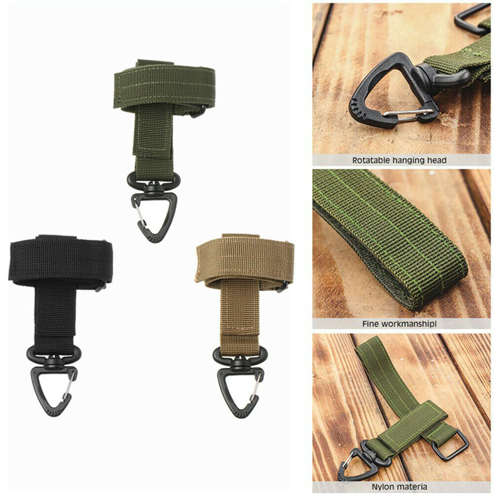 Anti-lost Safety Adjustable Rope Storage Glove Hook Climbing Hanging Buckle