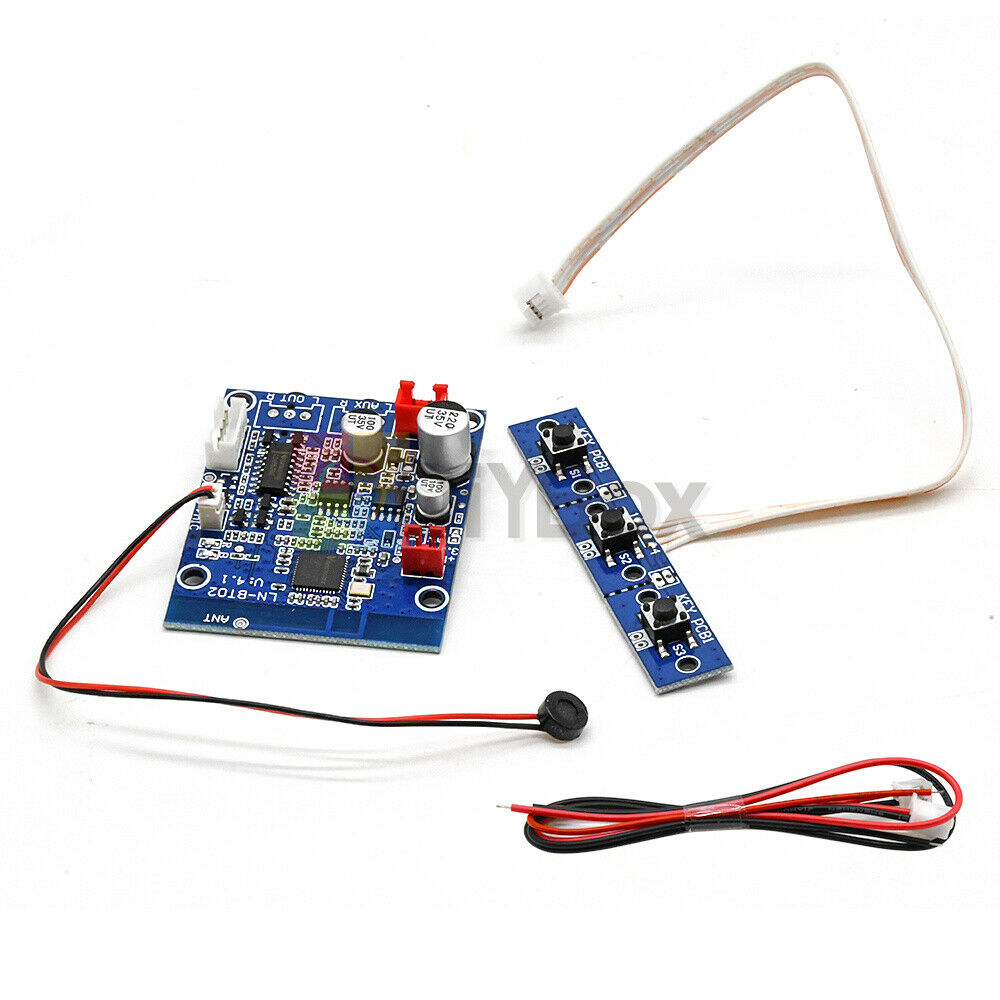 Car Bluetooth Audio Receiving Module 3.5MM Headphone Jack Input Output DC3.6-30V