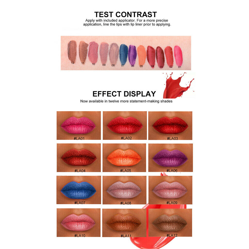 Non-stick Cup Long Lasting Lip Gloss Liquid Lipstick Cosmetics Lip Tint