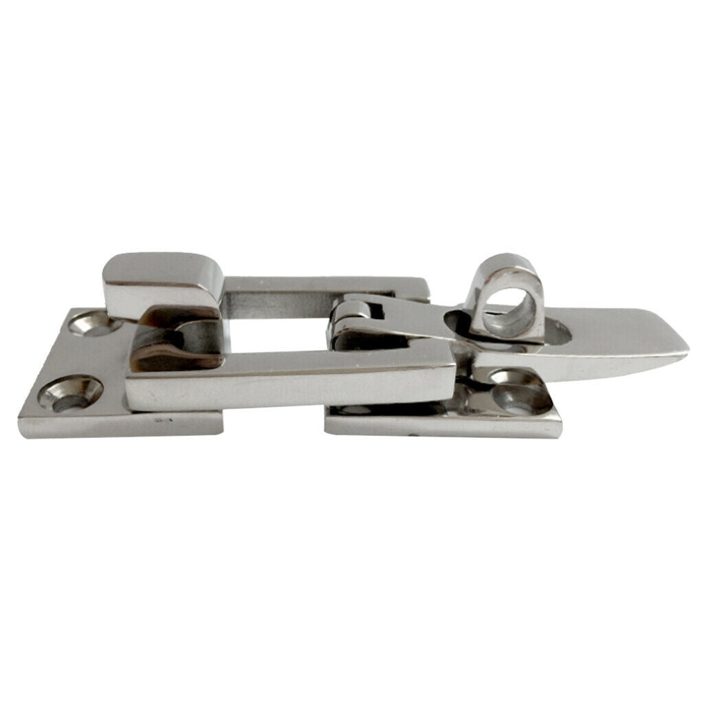 Stainless Steel Anti-Rattle Fastener Boat Latch Locker Hatch Clamp New
