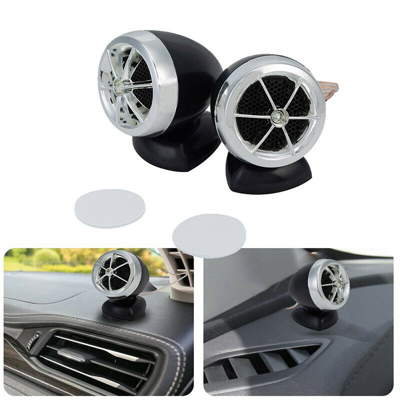 2PCS Universal Stereo 1200Watts Car Audio Super Power Loud Dome Tweeter Speakers