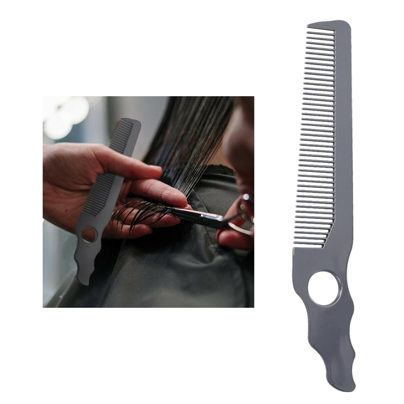 Professional Curved Hair Clipping Cutting Comb Barber Combs For Men Women