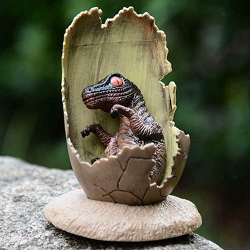 Mesozoic Era Dinosaur Egg Hatching Dinosaur Action Figures Velociraptor
