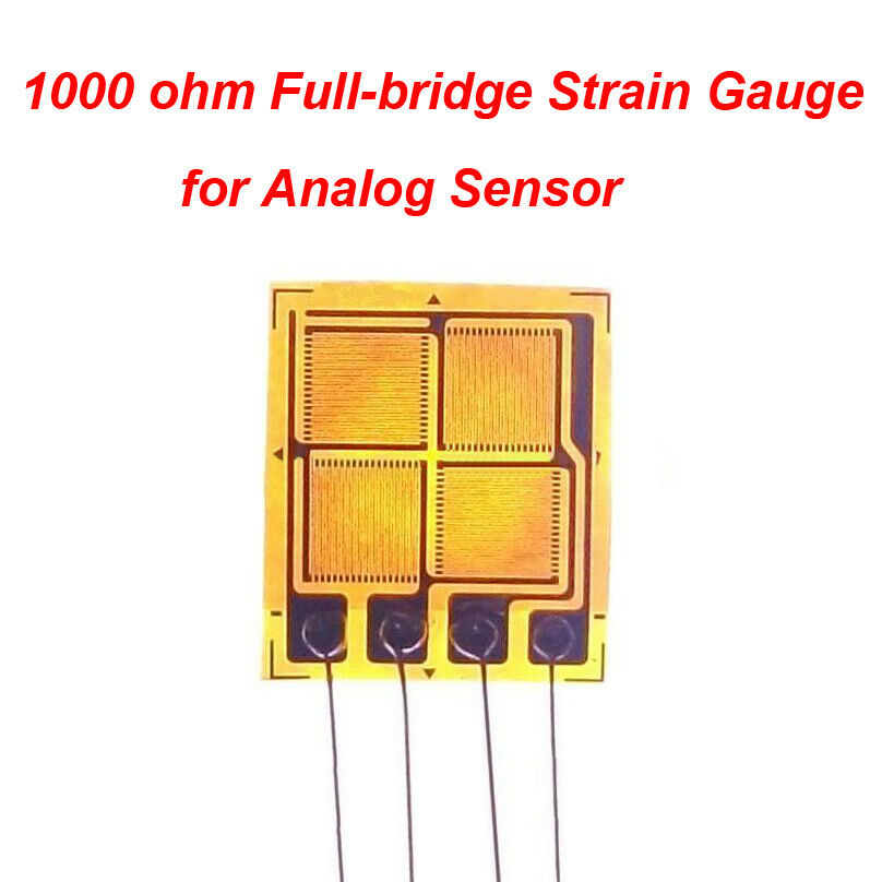 1000 ohm Full-bridge Strain Gauge 1000ohm EB Foil Strain Gauge for Analog Sensor