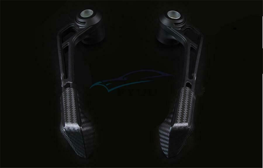 2× Universal Adjustable 15mm-18mm Motorcycle Lever Handlebars For BMW Yamaha