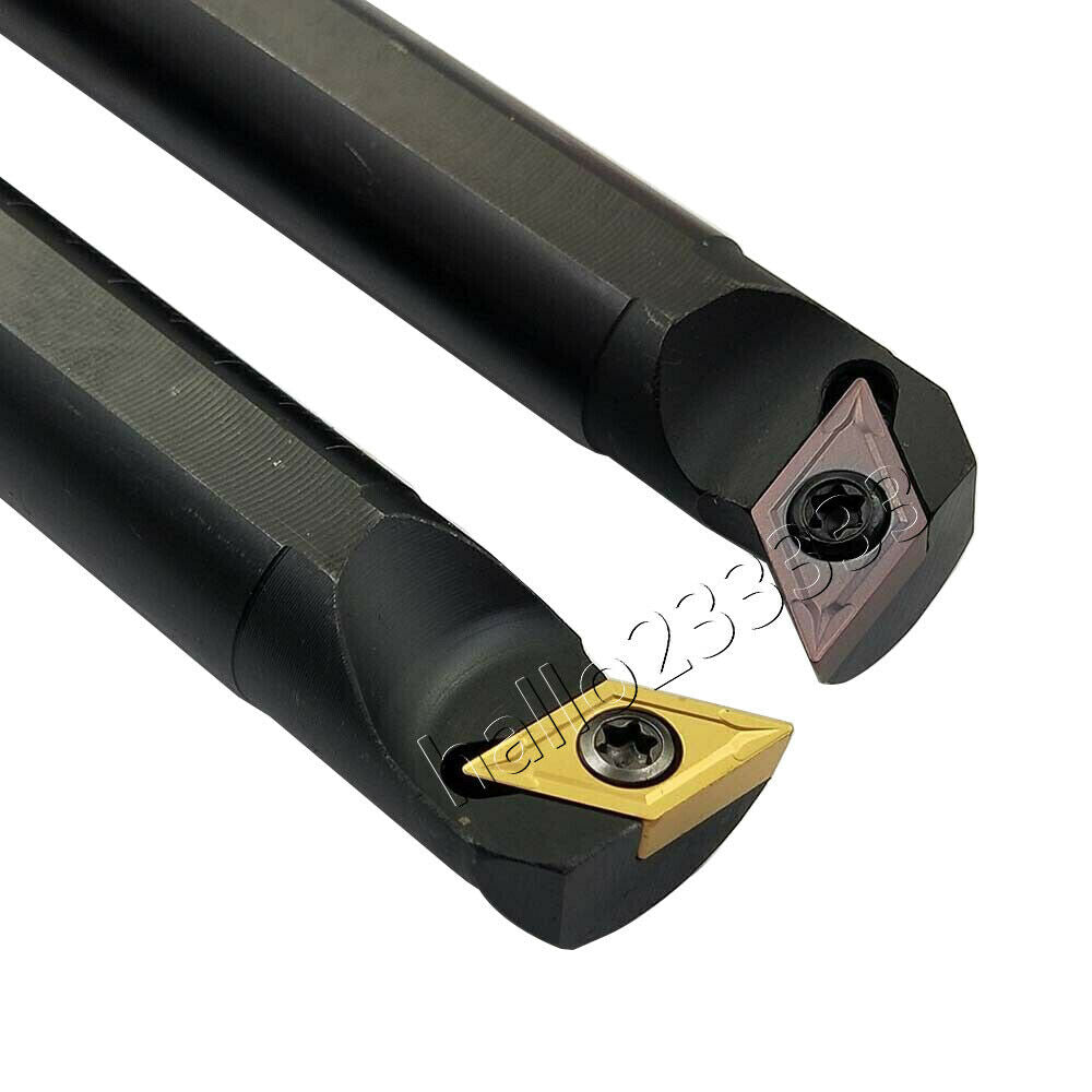 S16Q-SDUCR11+S16Q-SDUCL11 Lathe Internal Turning Tool Holder + 20pcs DCMT11T304