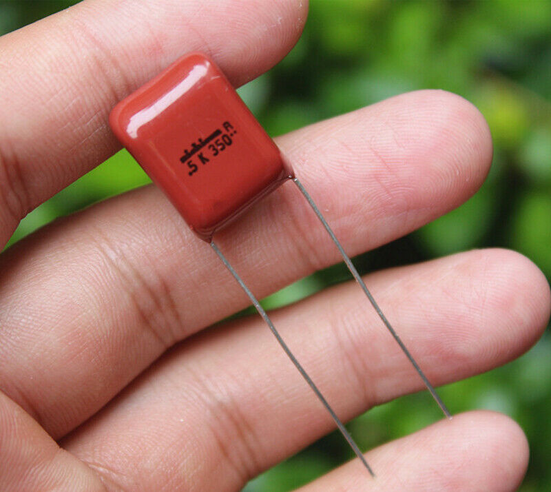 100pcs 0.5uf 500nf 504 350V CBB capacitor stabilization function