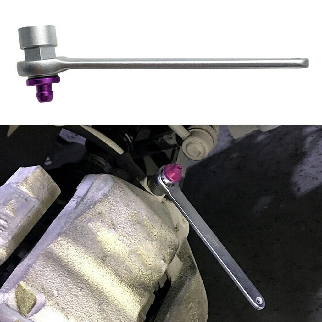 Hydraulic Clutch System 11mm Manual Brake Bleed Wrench Set Auto Repair Tool