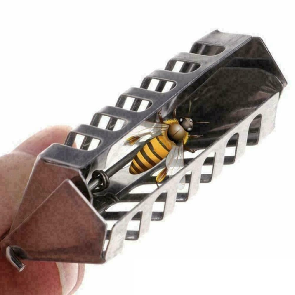 New Steel Bee Trap Cage Queen Beekeeping Anti-Escape Tool Equipment Accessories
