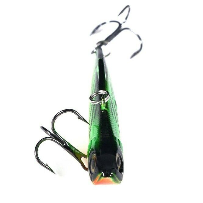 10x VIB Winter Ice Sea Fishing Lures 7cm 18g Hard VIB Crankbait Wobblers 6# Hook