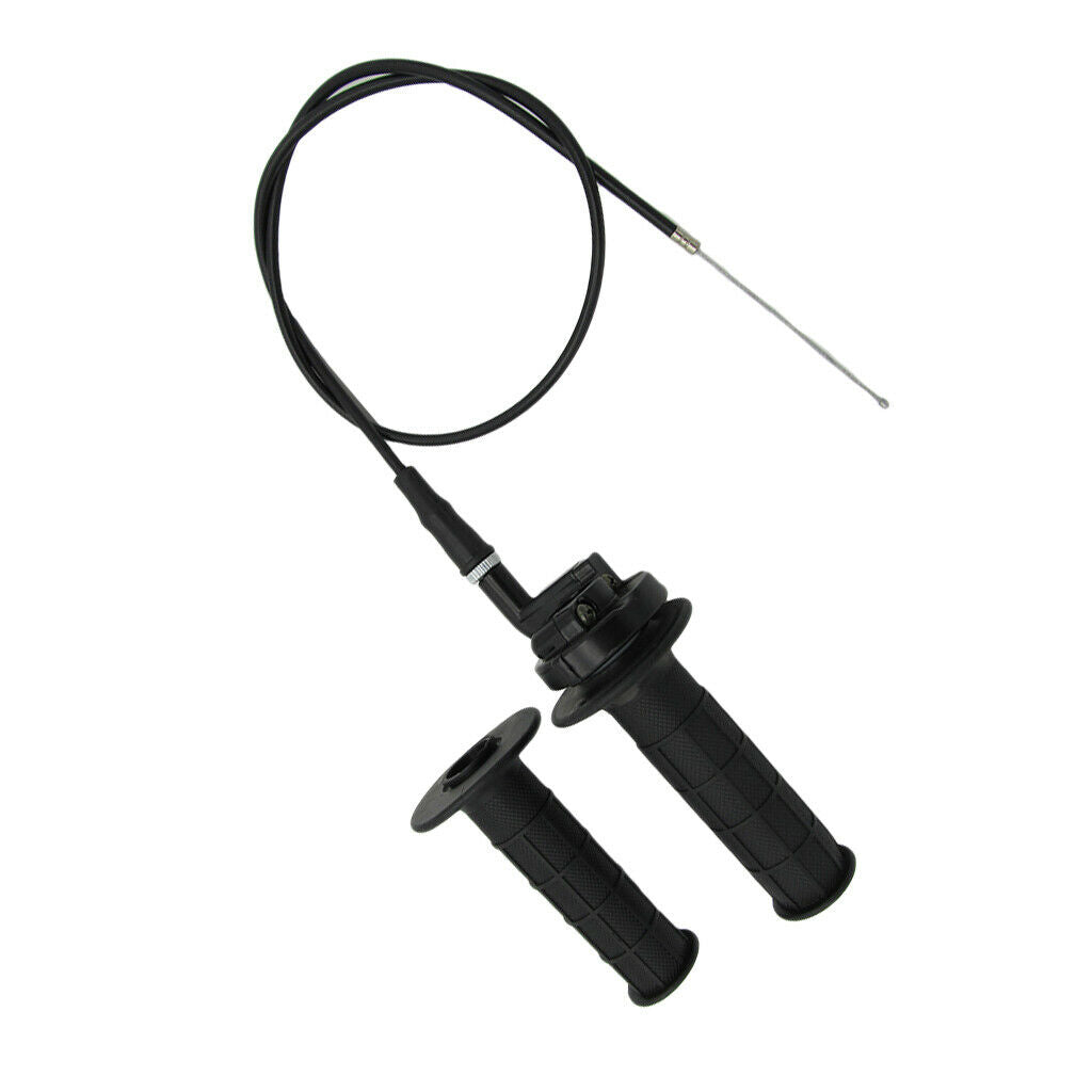 7/8" Hand Grips Twist Throttle Grip Cable Tube For 110-250cc Mini Dirt Bike