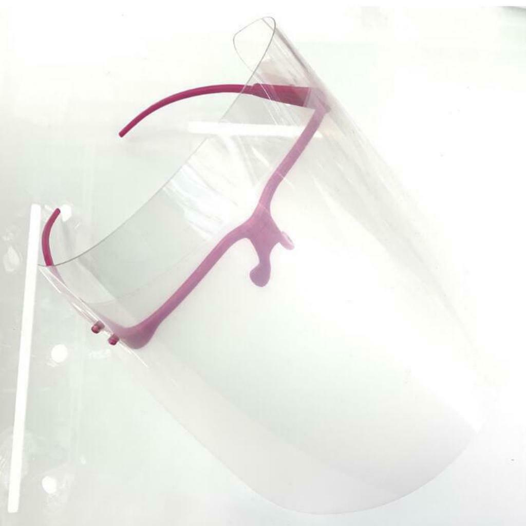3 Pieces Full Face Shield Reusable Goggles Anti Splash Saliva Anti-Spitting