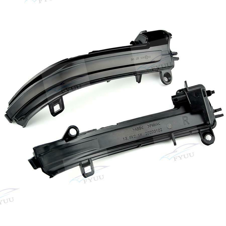 Dynamic Smoked Turn Signal LED Side Mirror Light For BMW 3 Series F30 F35 F80