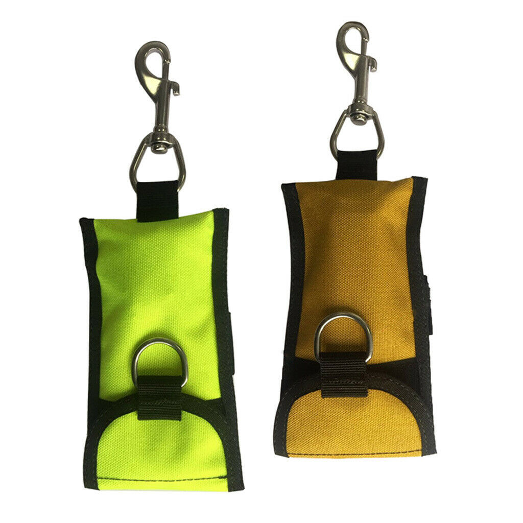 2Set Heavy Duty Diving Reef Hook Line Bolt Snap Nylon Equipment Safety
